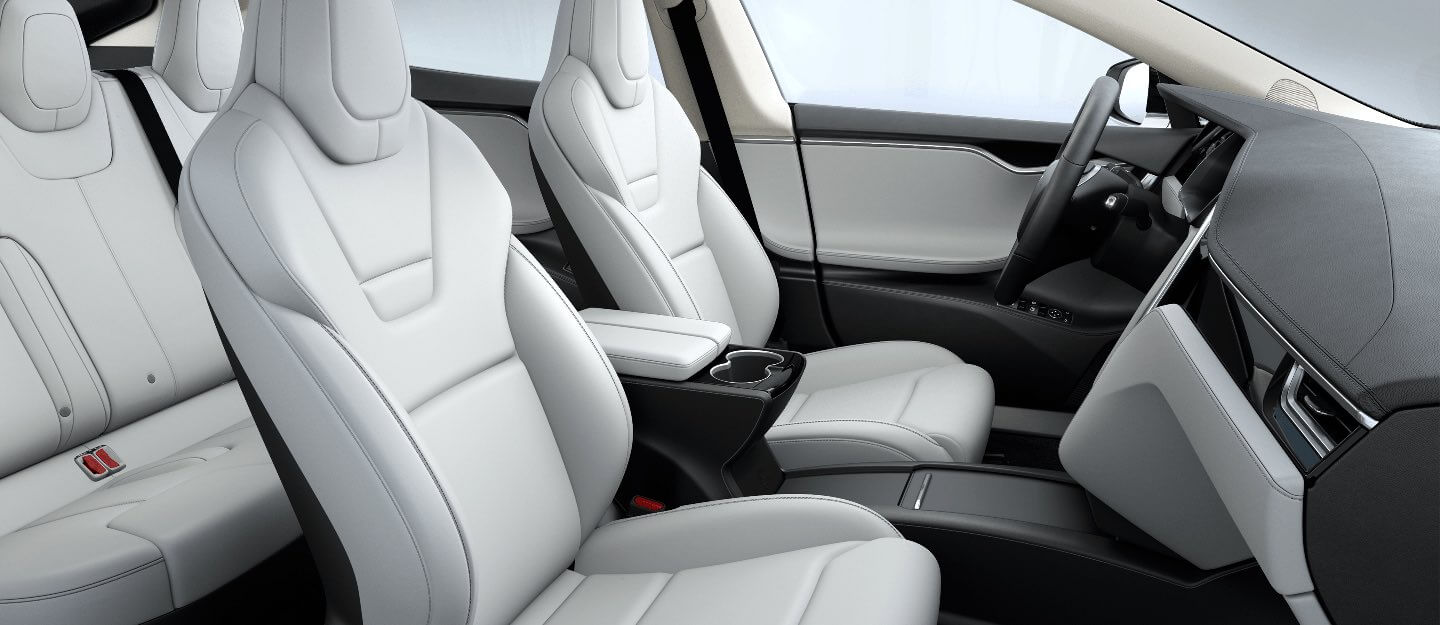 Perforierte Sitze aus dem Model X nun auch im Model S P100D erhältlich 