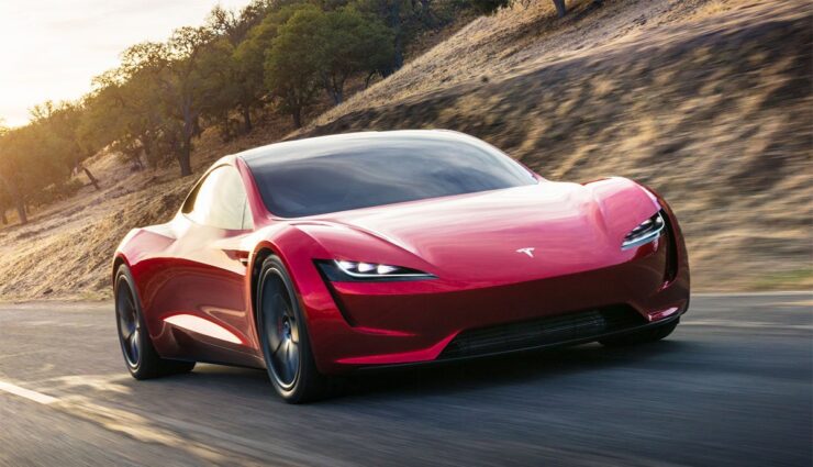 Tesla-Roadster-Beschleunigung