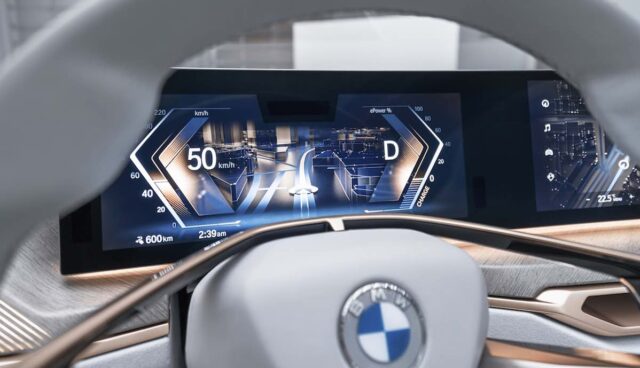 bmw i4 concept cockpit close