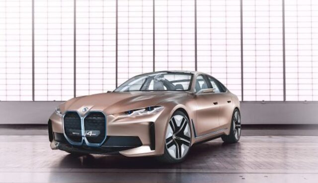 bmw i4 concept front side