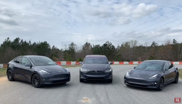 tesla model y model x model 3 performance