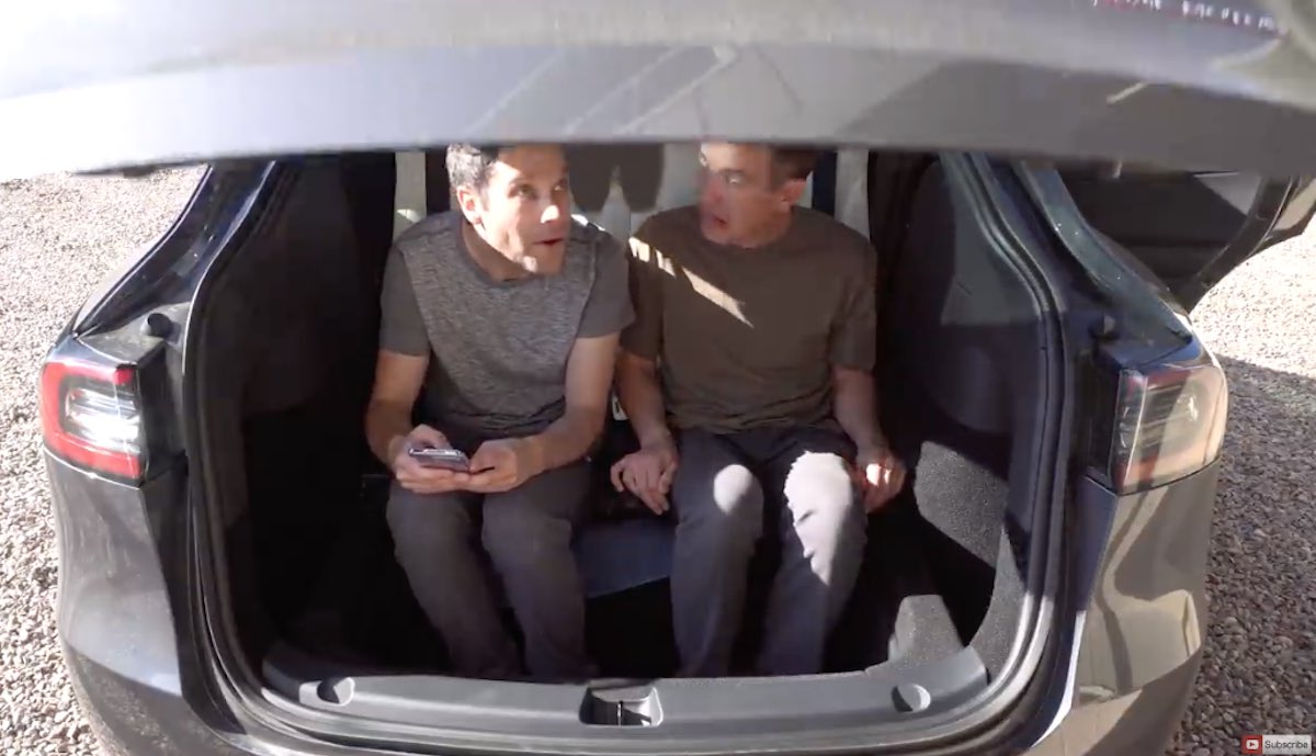 Kofferraumwanne passend für Tesla Model Y ab 2021 (hinten)
