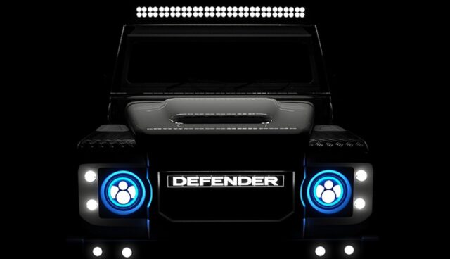 defender edc umbau tesla front