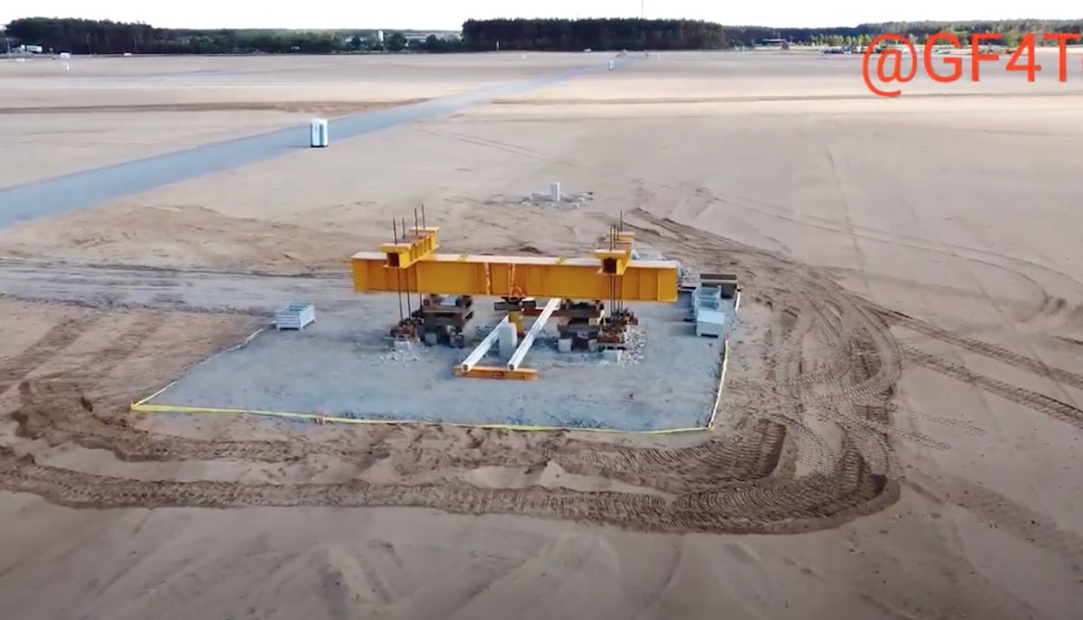 tesla gigafactory berlin fundament test