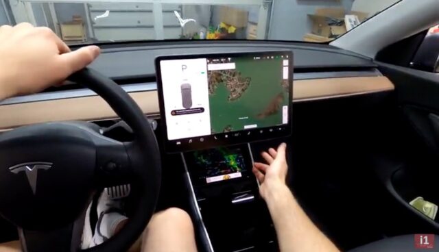 tesla model-3 ipad halter