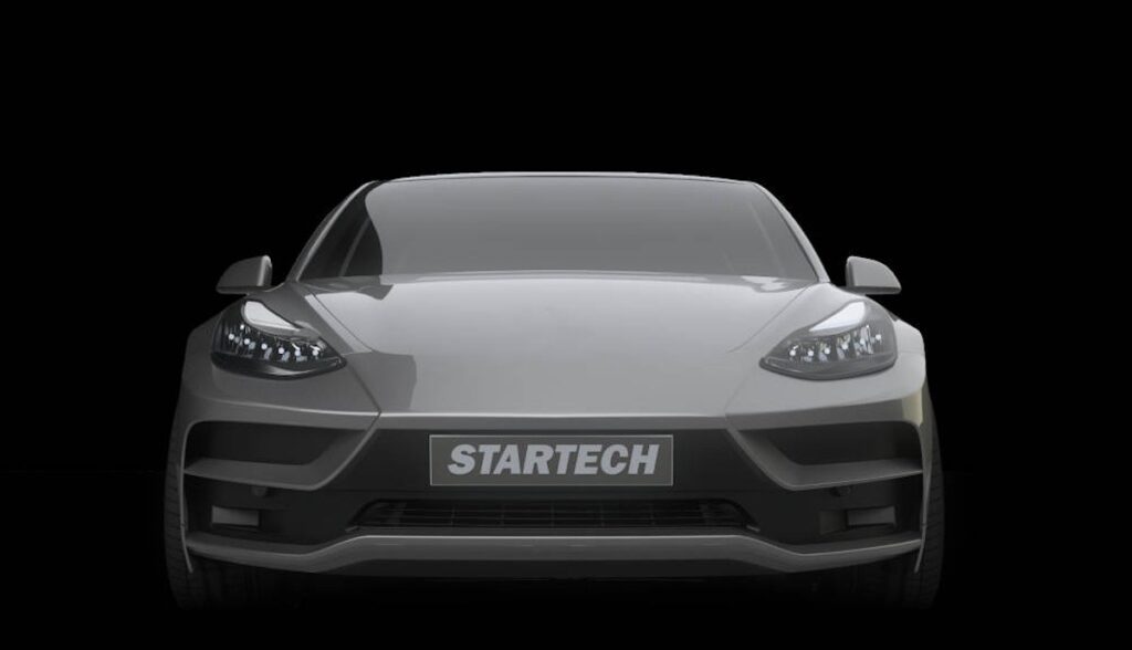 tesla model-3 startech front