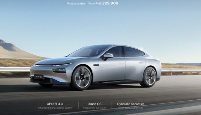 xpeng p7 website tesla kopie