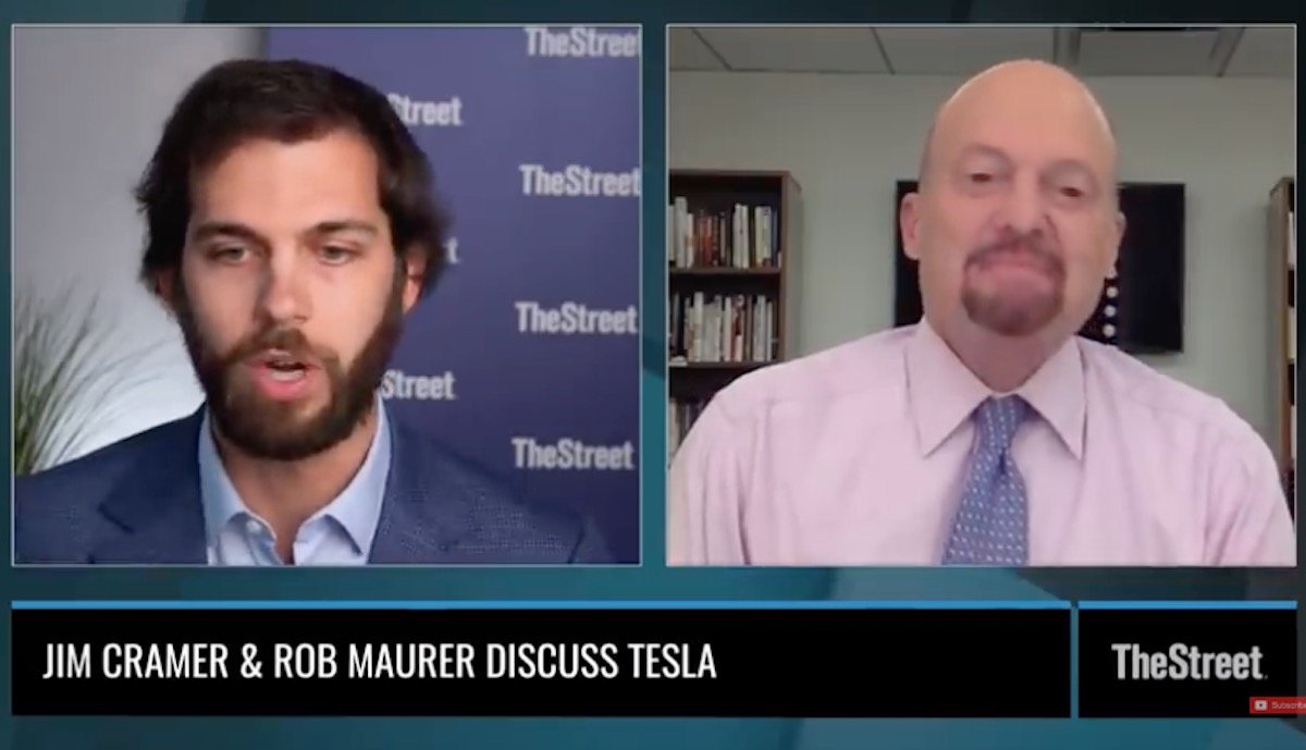 jim cramer interview tesla daily aug20