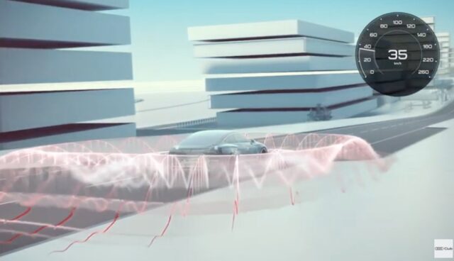 audi e-tron gt sound grafik