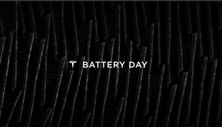 tesla battery day logo folien