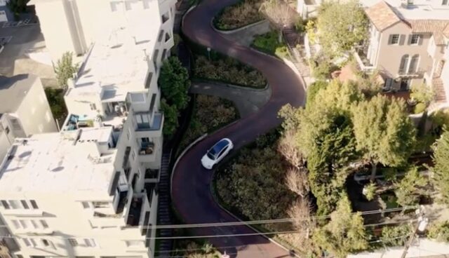 tesla autopilot fsd beta lombard street