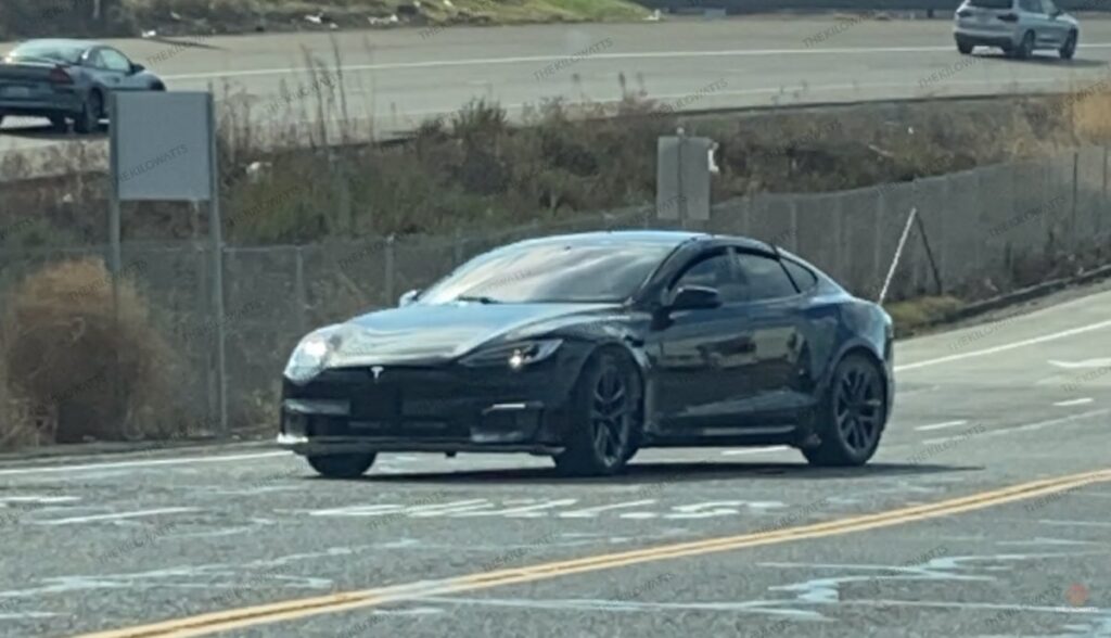 tesla model-s refresh prototyp