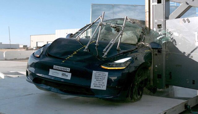 tesla model-y nhtsa crashtest seite