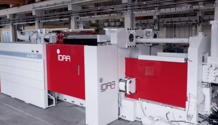idra group giga-presse 800 tonnen tesla cybertruck