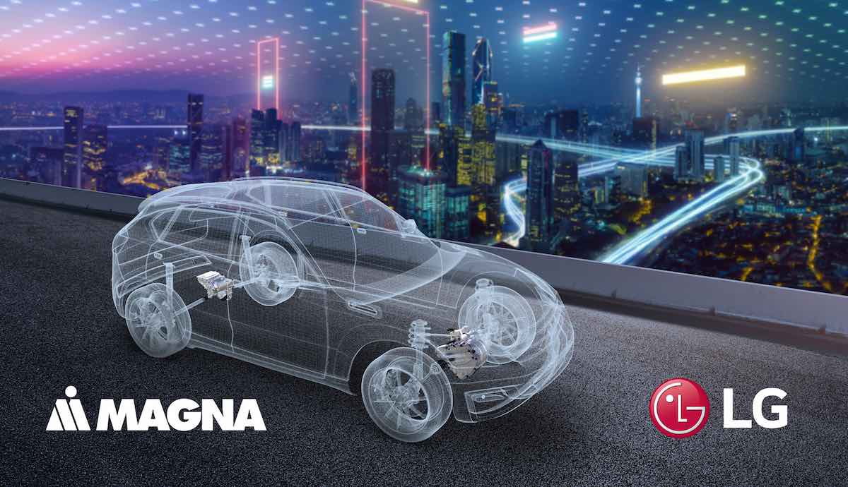 lg magna powertrain apple elektroauto