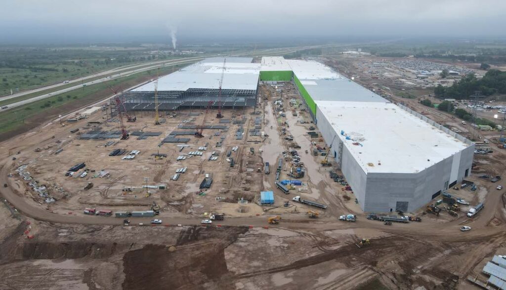 tesla gigafactory texas mai 2021 luftbild