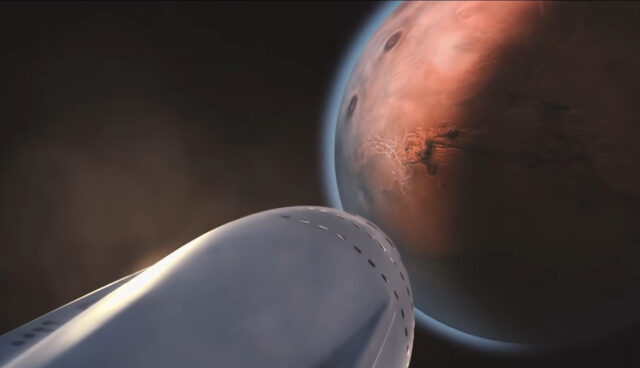Mars starship animation_01