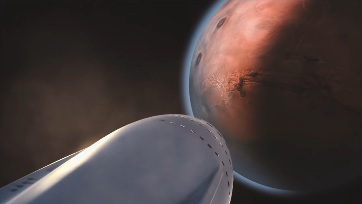 Mars starship animation_01