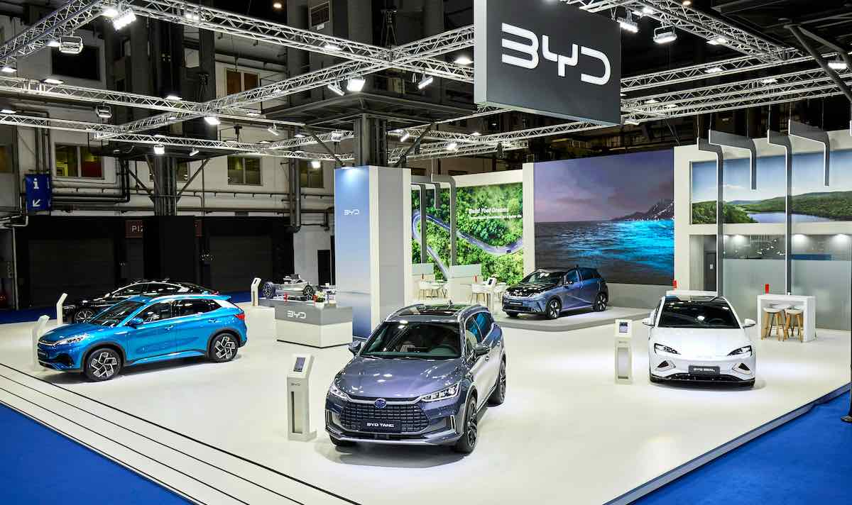 byd elektroautos europa messe barcelona