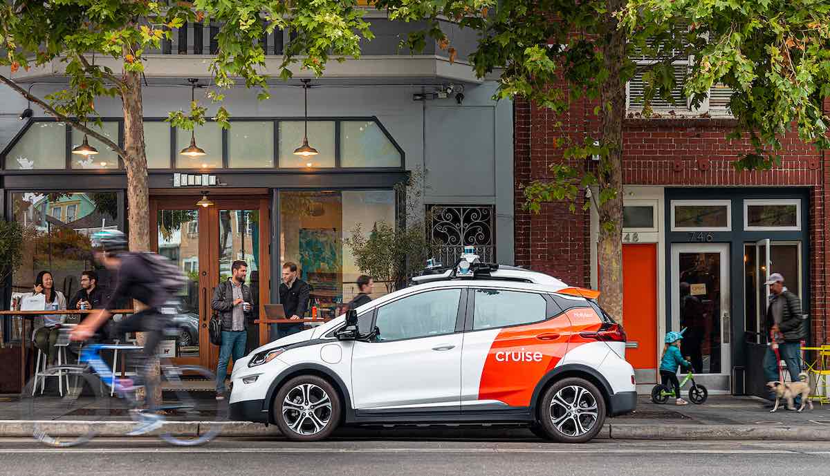 cruise chevrolet bolt robotaxi san francisco