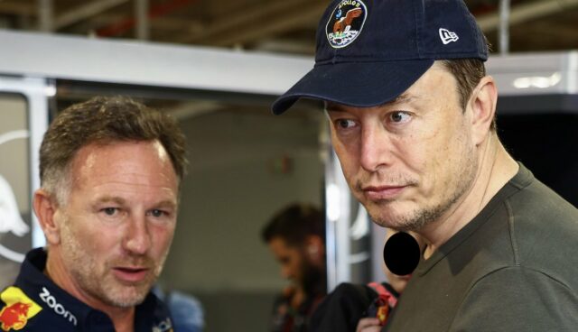 elon musk sohn formel-1 red bull besuch