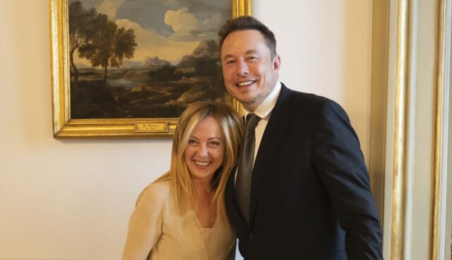 giorgia meloni premier italien elon musk