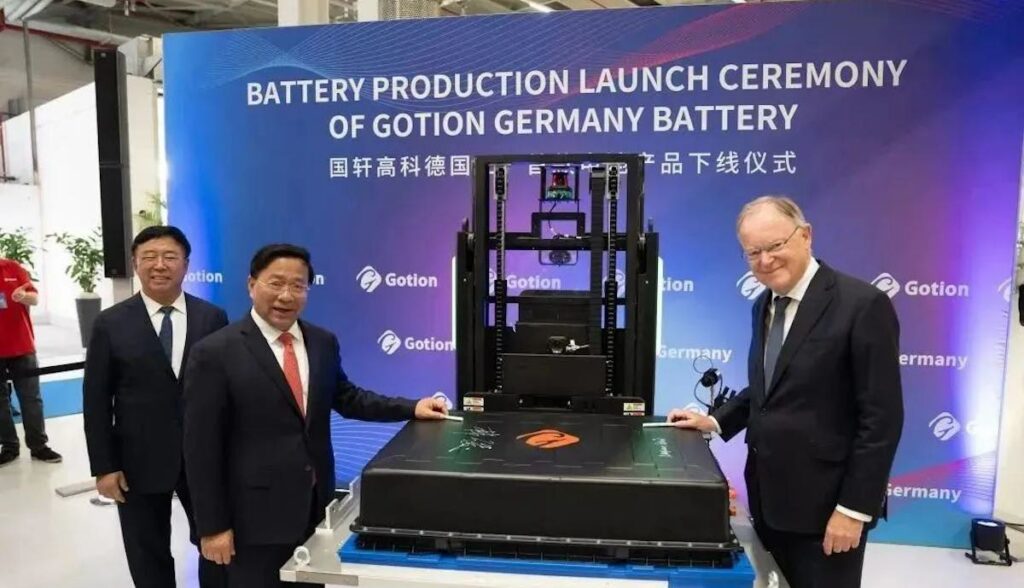 gotion batterie fabrik goettingen start weill