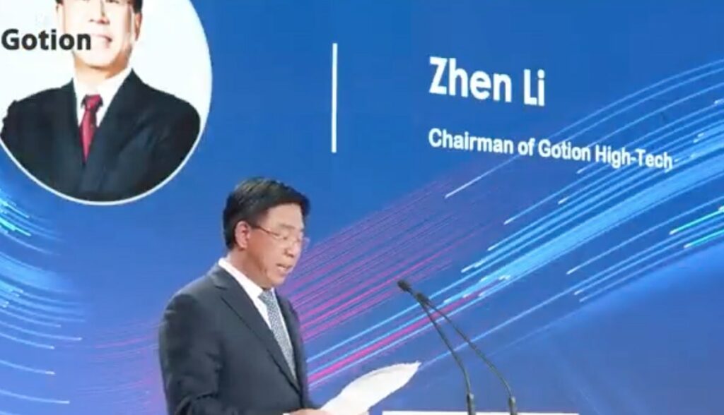 gotion hightech chairman zhen li goettingen