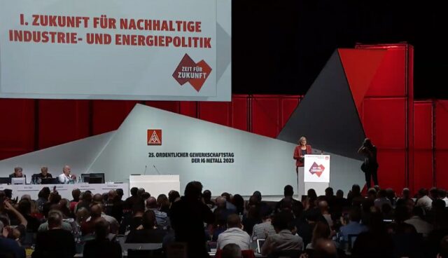 ig metall gewerkschaftstag 2023 benner