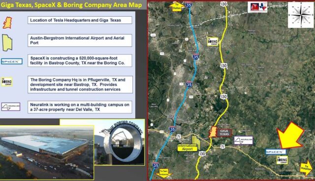 karte tesla gigafactory texas neuralink broing spacex