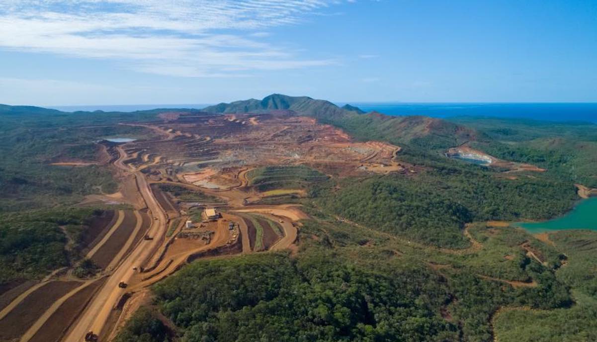 nickel mine neukaledonien prony tesla