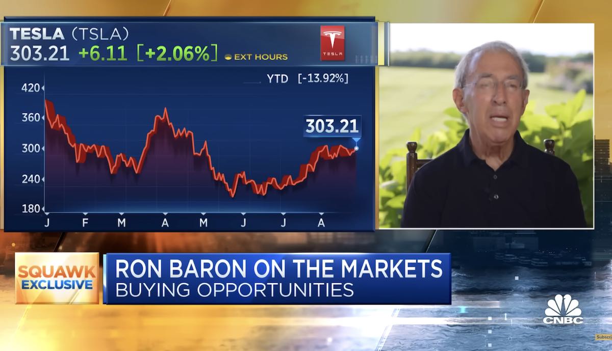 ron baron cnbc tesla spacex