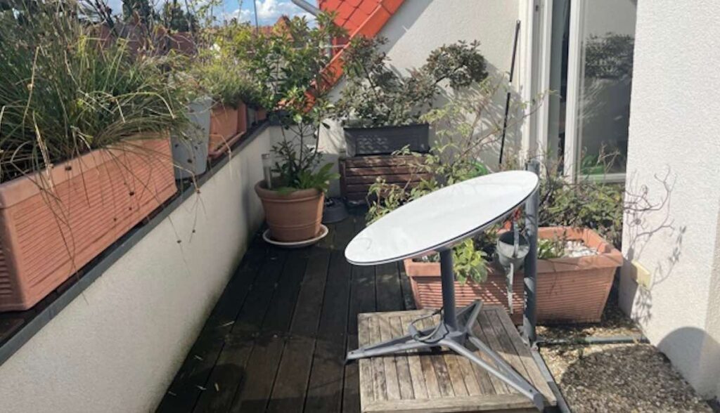 starlink schuessel balkon test