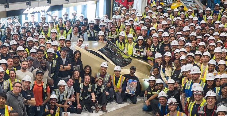 tesla cybercab erstes produktionslinie texas