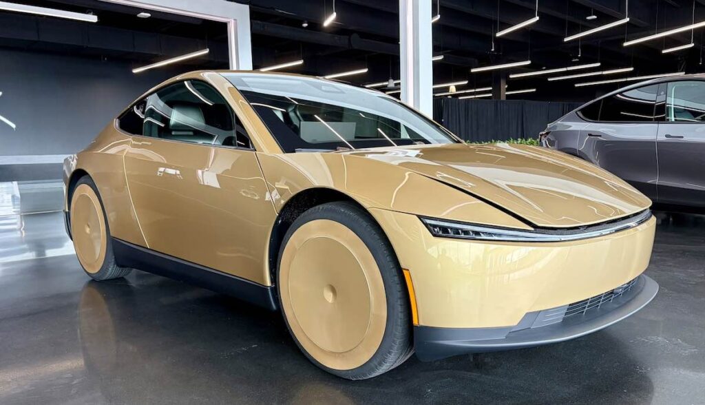 tesla cybercab serie vin0 texas