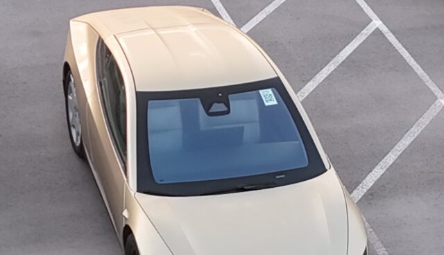 tesla cybercab texas luftbild cockpit