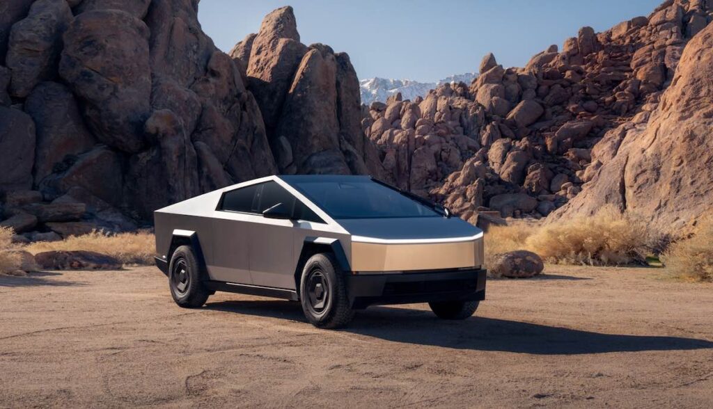 tesla cybertruck basis dual motor