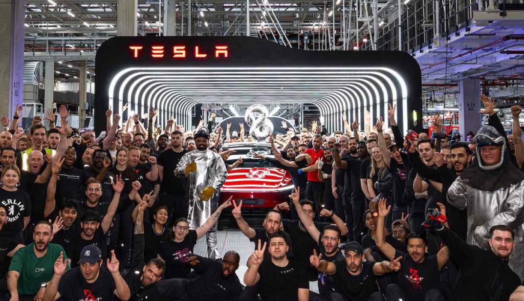 tesla giga berlin million produktion