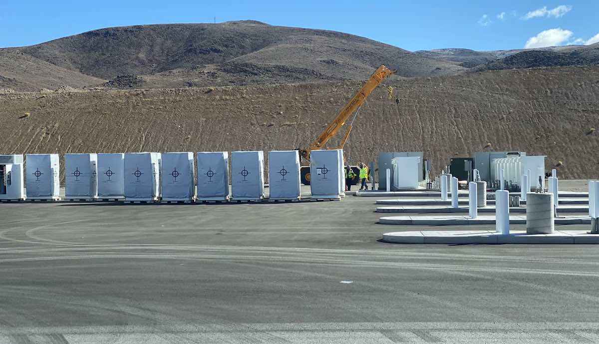 tesla giga nevada semi megacharger