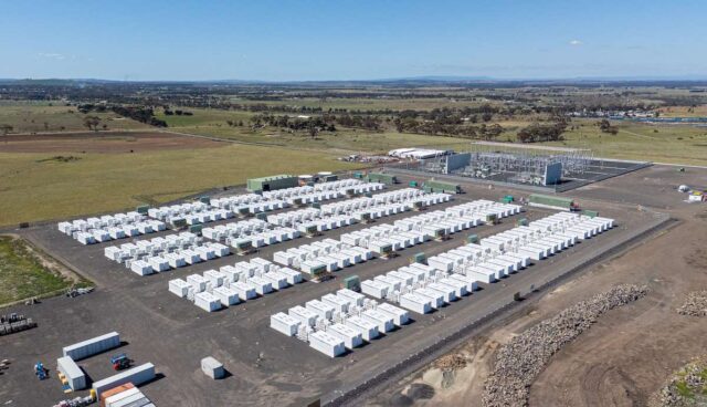 tesla megapacks anlage melbourne