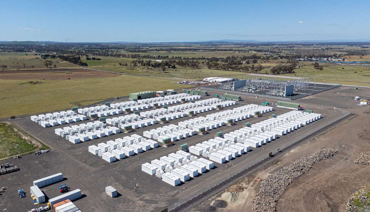 tesla megapacks anlage melbourne