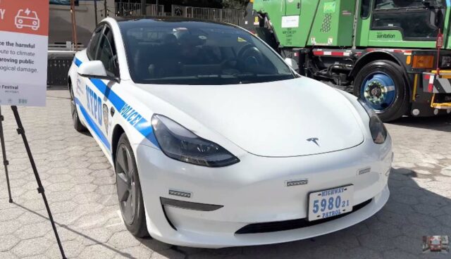 tesla model-3 nypd polizei kauf