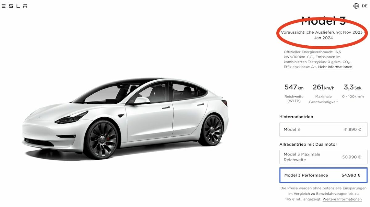 Tesla überarbeitet das Model 3 und bringt mit der Highland Version