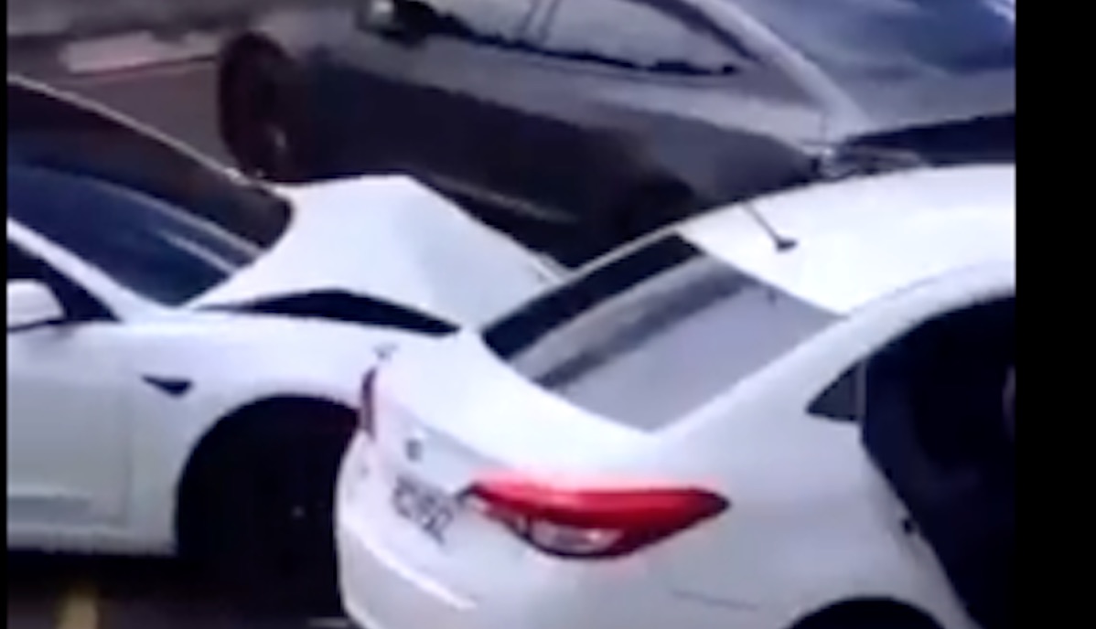 tesla model-3 taiwan toyota gerammt