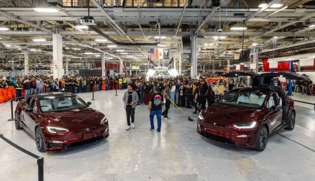 tesla model-s model-x fremont letzte