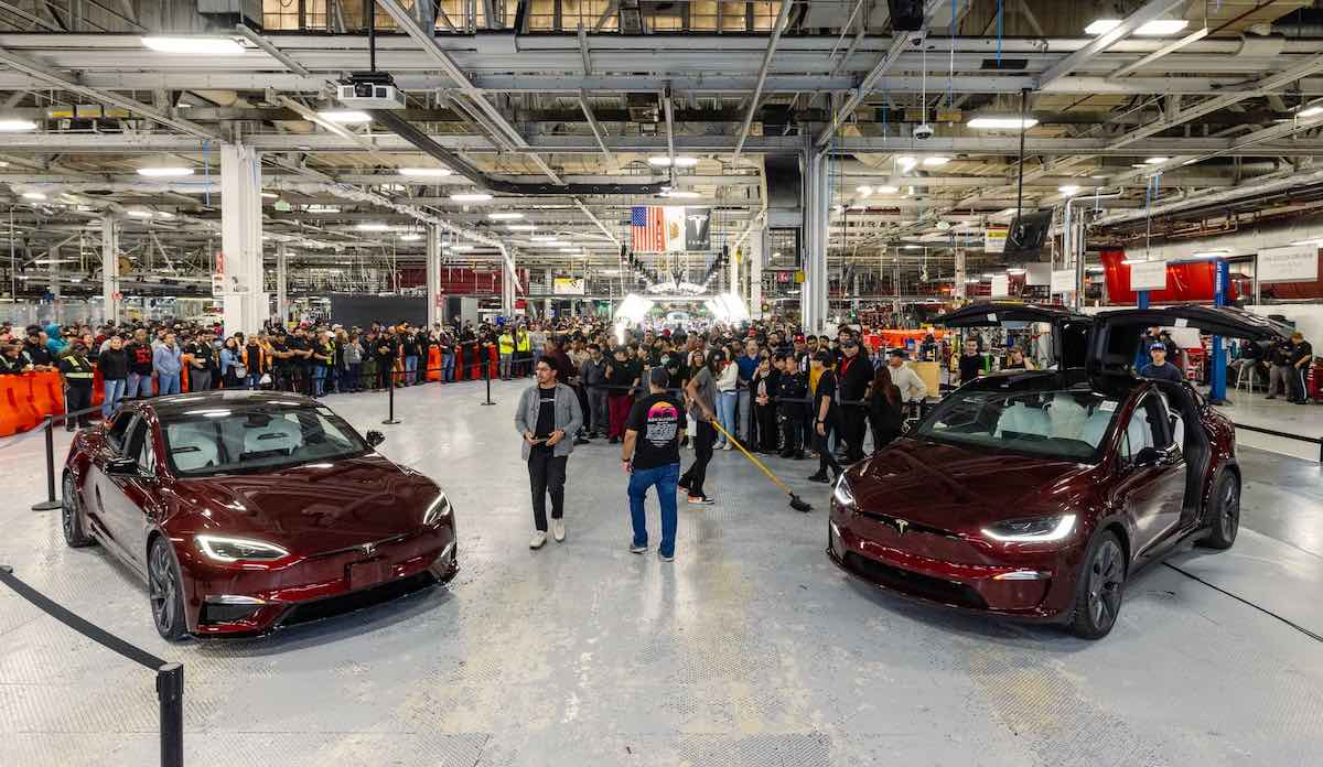 tesla model-s model-x fremont letzte