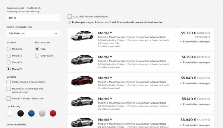 tesla model-y bestand deutschland nov23