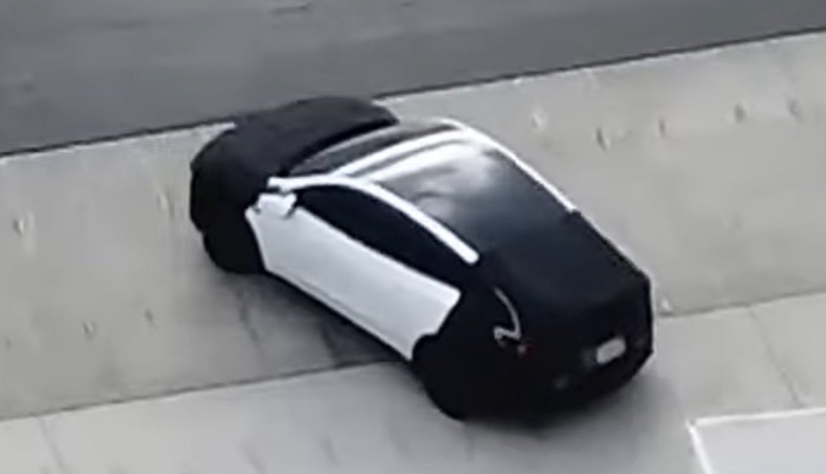 tesla model-y getarnt fremont