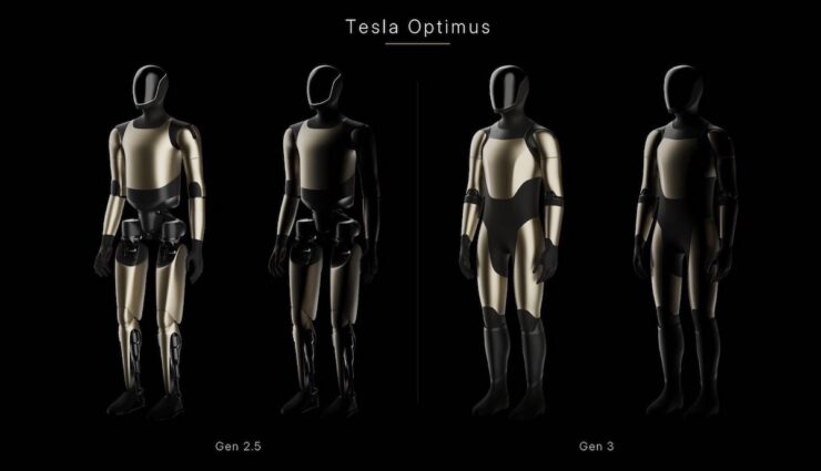 tesla optimus generatiionen vergleich