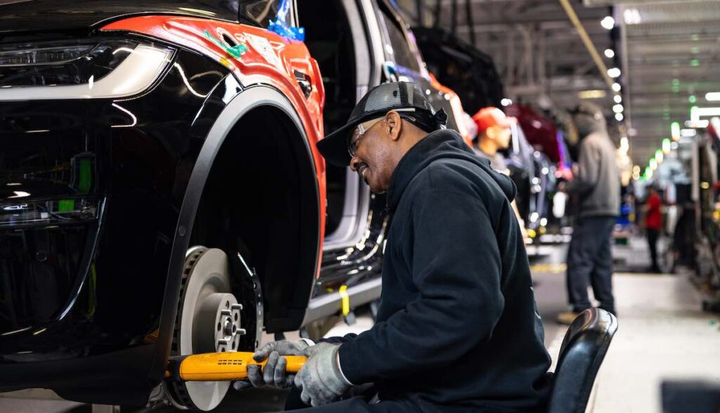 tesla produktion fabrik fremont